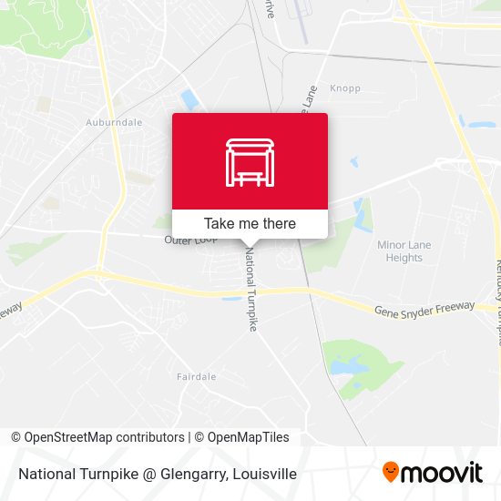 Mapa de National Turnpike @ Glengarry