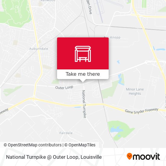 National Turnpike @ Outer Loop map