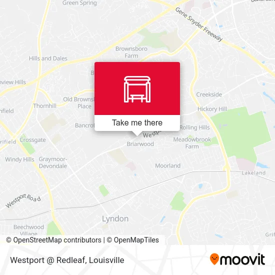 Westport @ Redleaf map