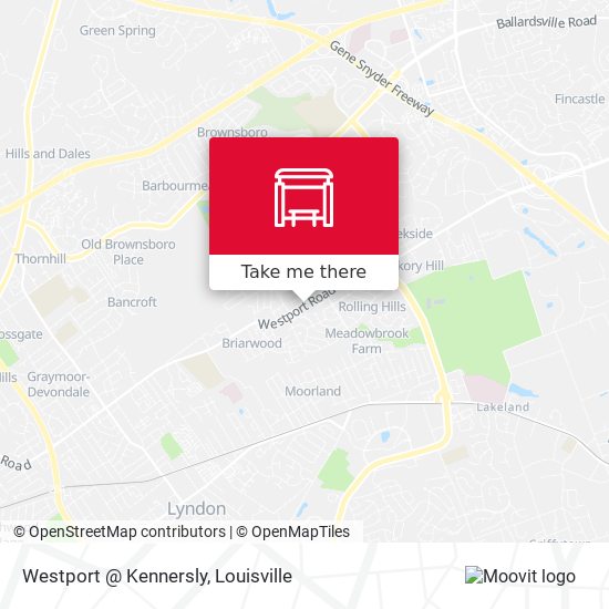 Mapa de Westport @ Kennersly