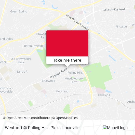 Mapa de Westport @ Rolling Hills Plaza