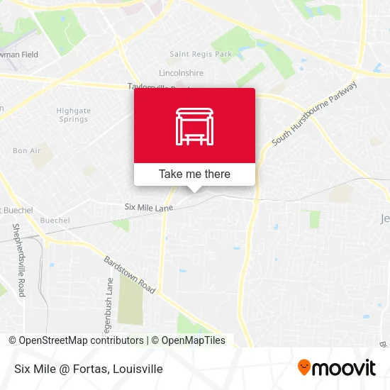 Six Mile @ Fortas map