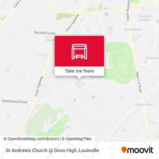 St Andrews Church @ Doss High map
