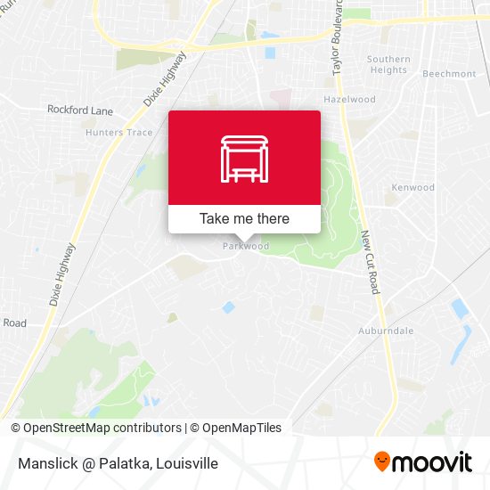 Mapa de Manslick @ Palatka