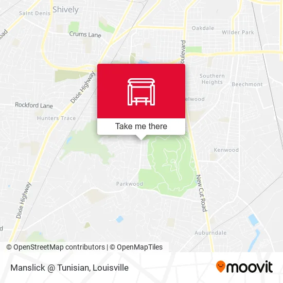 Manslick @ Tunisian map