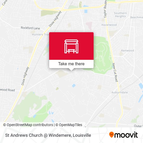 Mapa de St Andrews Church @ Windemere