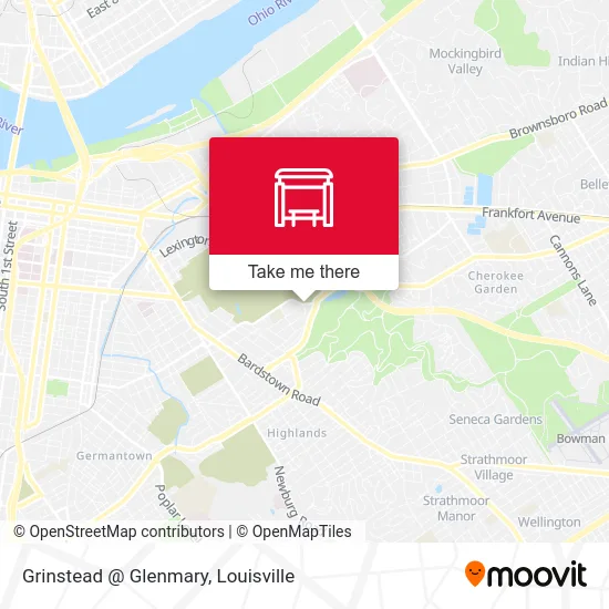 Grinstead @ Glenmary map