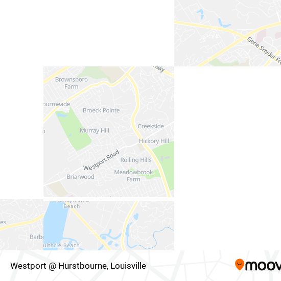 Mapa de Westport @ Hurstbourne