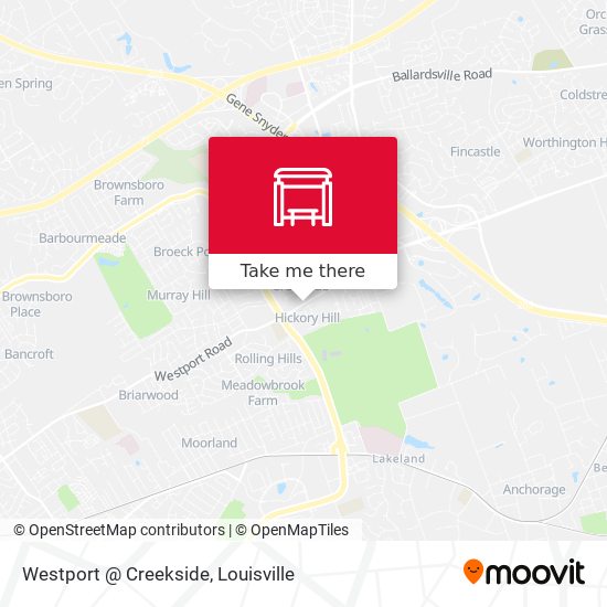 Westport @ Creekside map