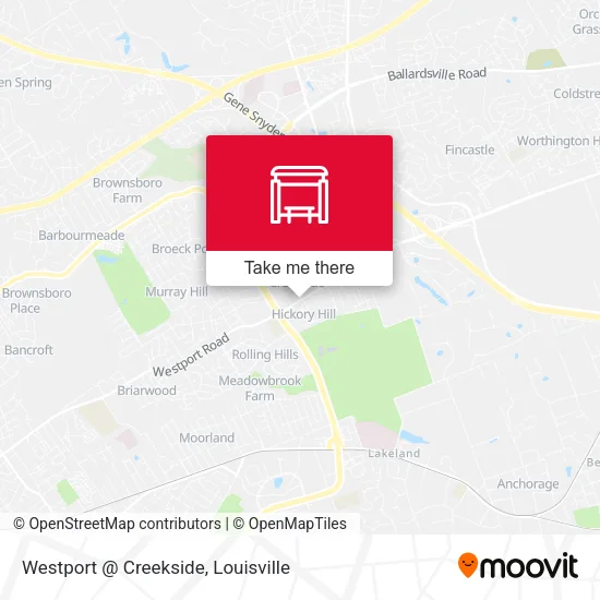 Westport @ Creekside map