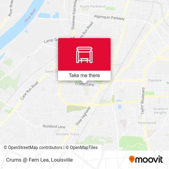 Crums @ Fern Lea map