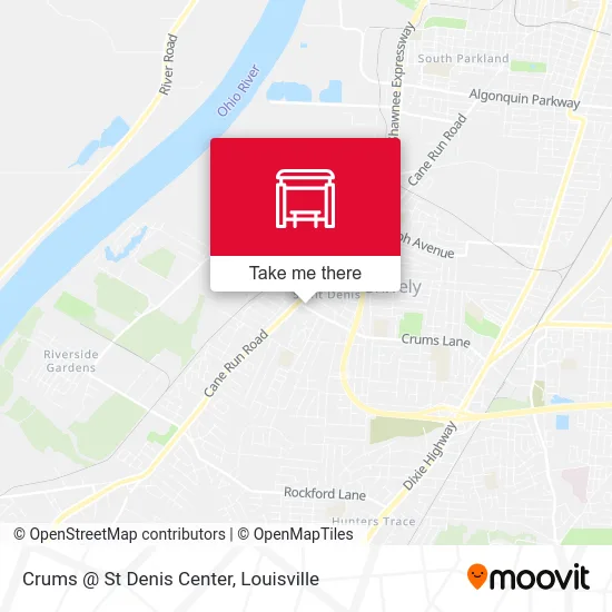 Crums @ St Denis Center map