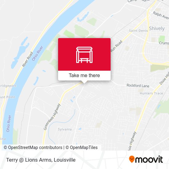 Terry @ Lions Arms map