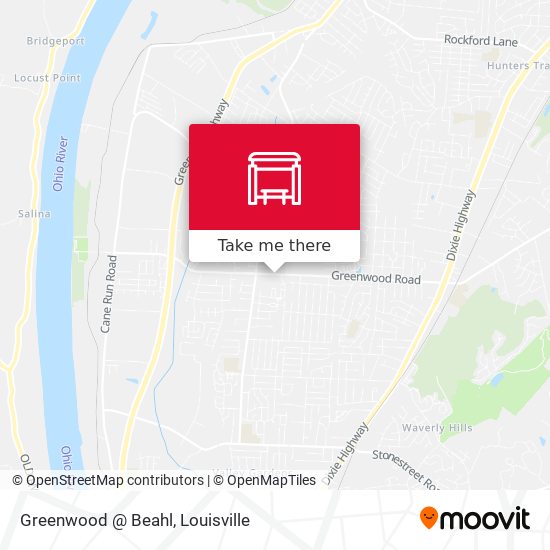 Greenwood @ Beahl map