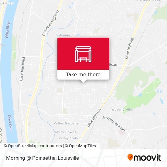 Morning @ Poinsettia map