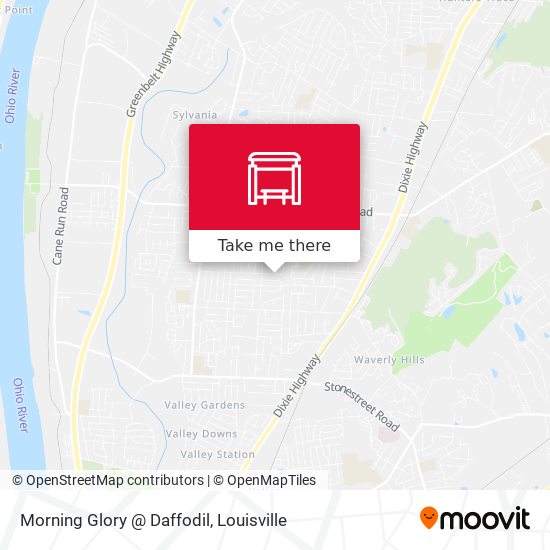 Morning Glory @ Daffodil map