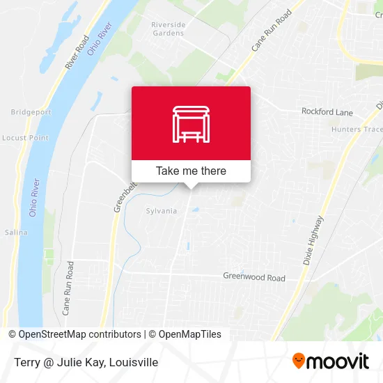 Terry @ Julie Kay map