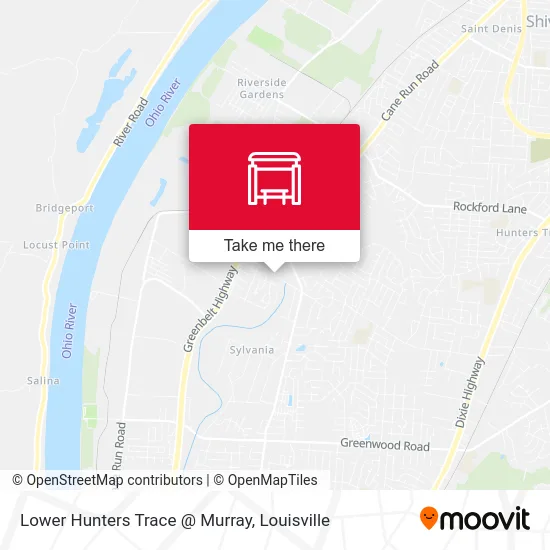 Lower Hunters Trace @ Murray map