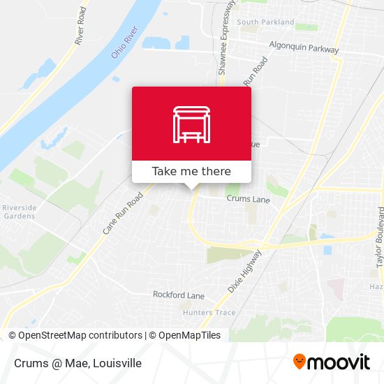 Mapa de Crums @ Mae