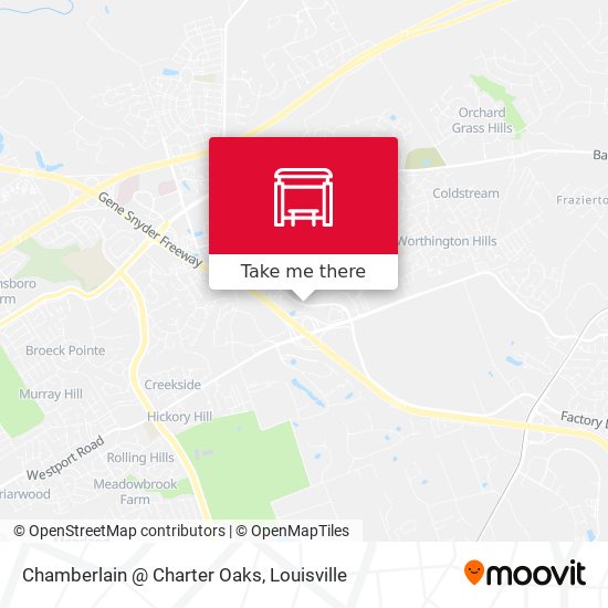 Chamberlain @ Charter Oaks map