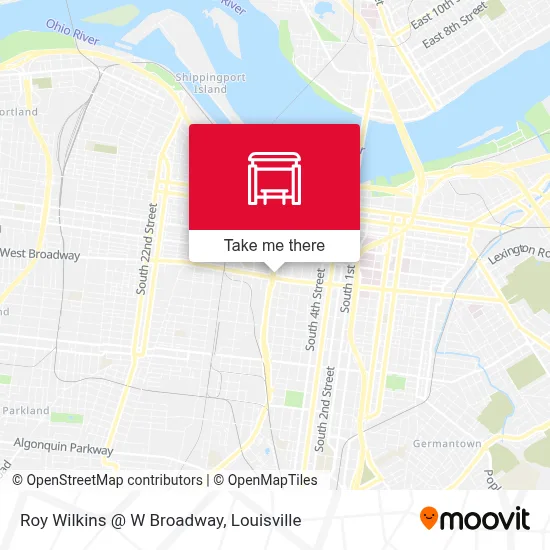 Roy Wilkins @ W Broadway map