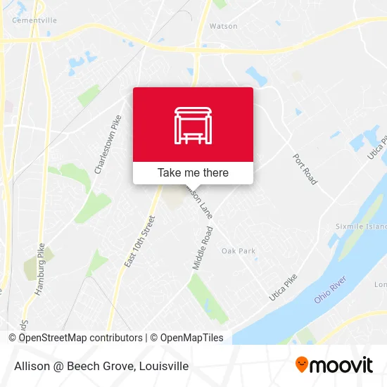 Mapa de Allison @ Beech Grove
