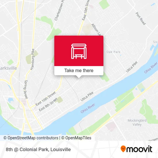 8th @ Colonial Park map