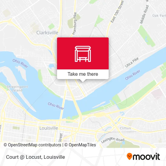 Court @ Locust map