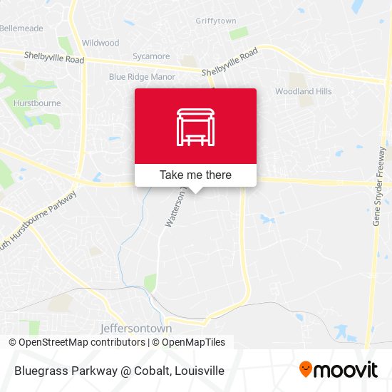Bluegrass Parkway @ Cobalt map
