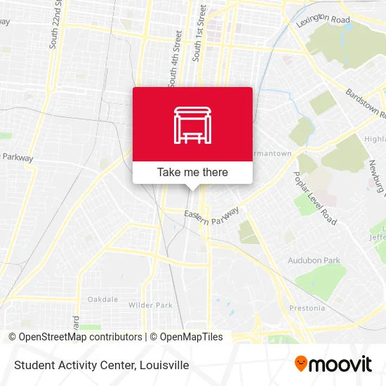 Student Activity Center map