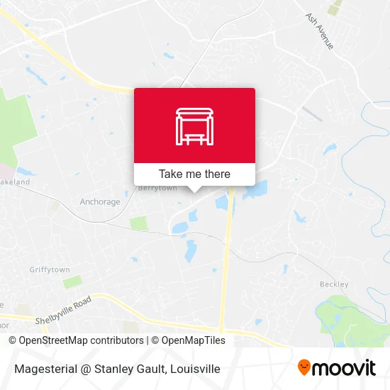 Magesterial @ Stanley Gault map