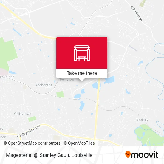 Magesterial @ Stanley Gault map