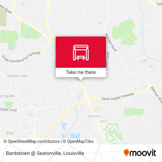 Bardstown @ Seatonville map