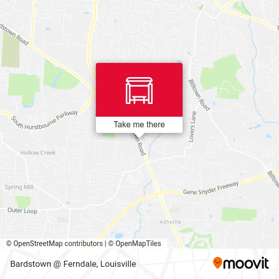 Bardstown @ Ferndale map