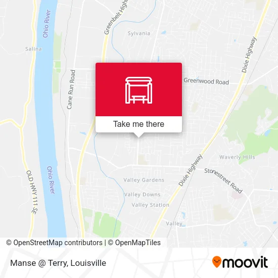Manse @ Terry map