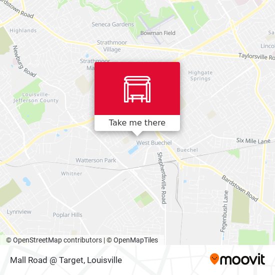 Mall Road @ Target map