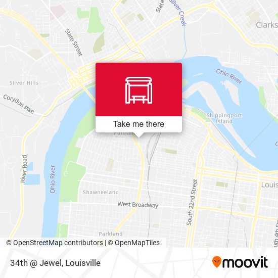 Mapa de 34th @ Jewel