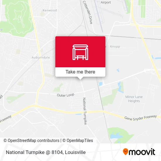 National Turnpike @ 8104 map