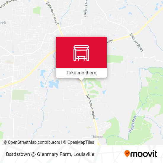 Bardstown @ Glenmary Farm map
