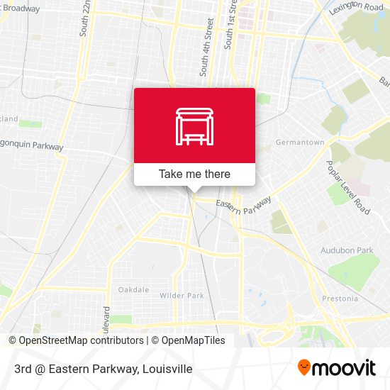 3rd @ Eastern Parkway map