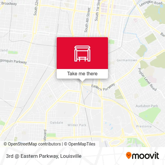 Mapa de 3rd @ Eastern Parkway