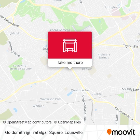 Goldsmith @ Trafalgar Square map