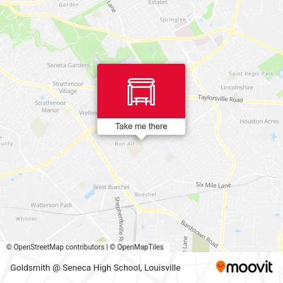 Goldsmith @ Seneca High School map
