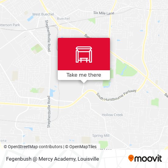 Fegenbush @ Mercy Academy map