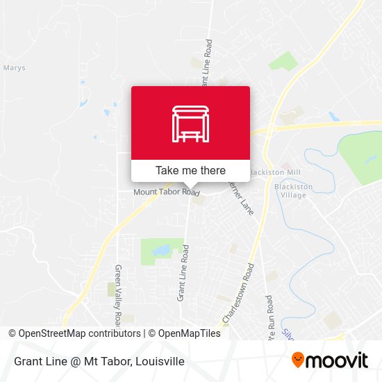 Grant Line @ Mt Tabor map