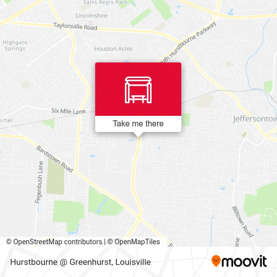 Hurstbourne @ Greenhurst map