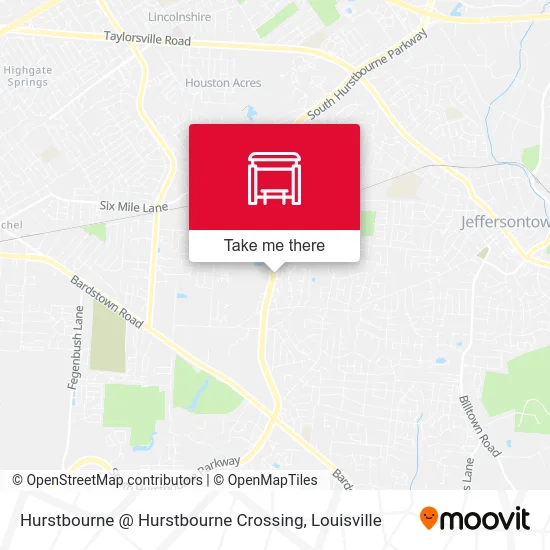 Hurstbourne @ Hurstbourne Crossing map