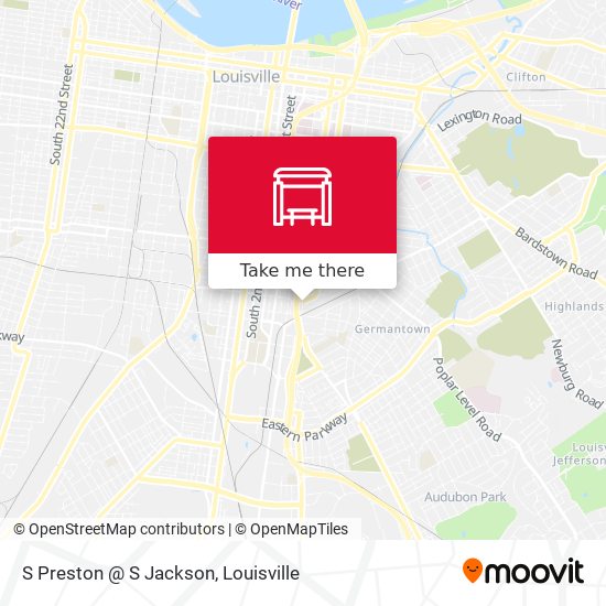 S Preston @ S Jackson map