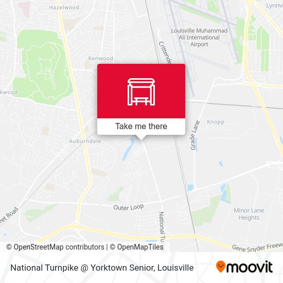 Mapa de National Turnpike @ Yorktown Senior