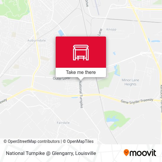 Mapa de National Turnpike @ Glengarry